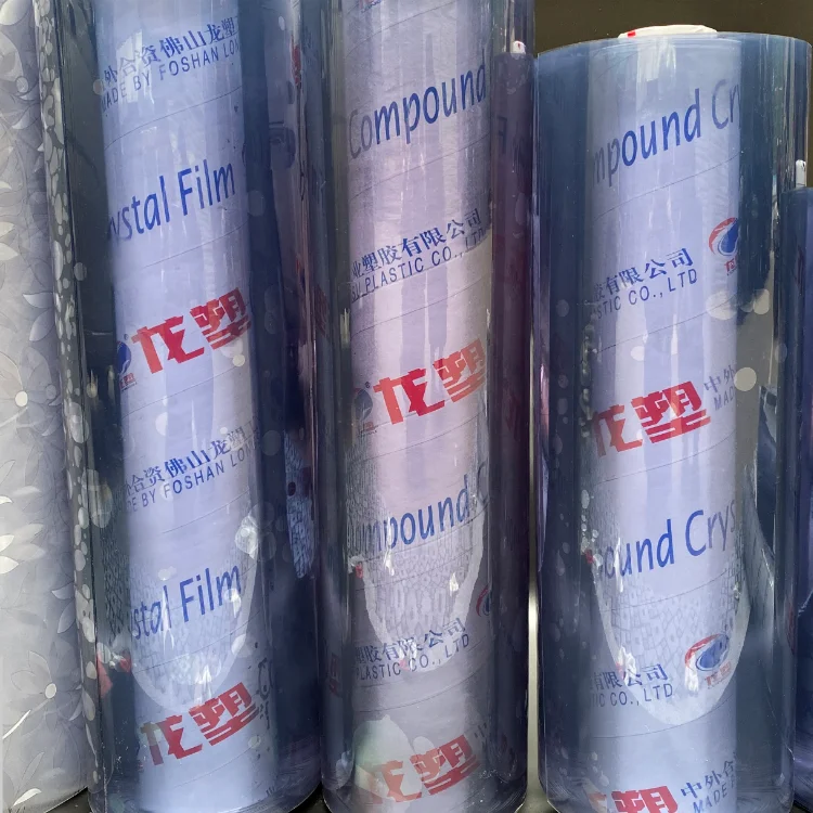 
China Manufacturer High Transparency Roll PVC Plastic Clear Film for Raincoat 