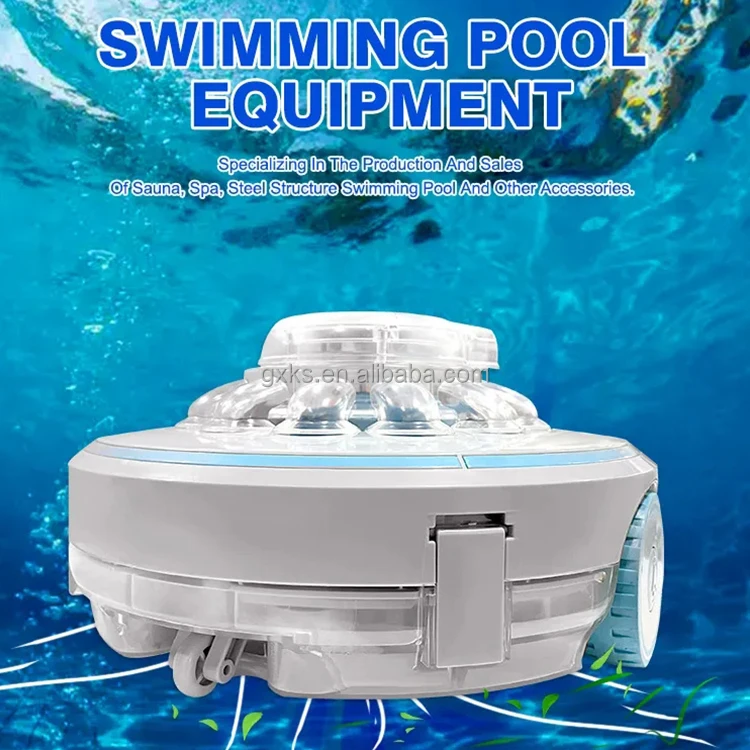 Rechargeable Cordless Swim Pool Robots Vacuum Self Cleaning Machine Aspiradora Robotic Swimming Pool Cleaners Robot