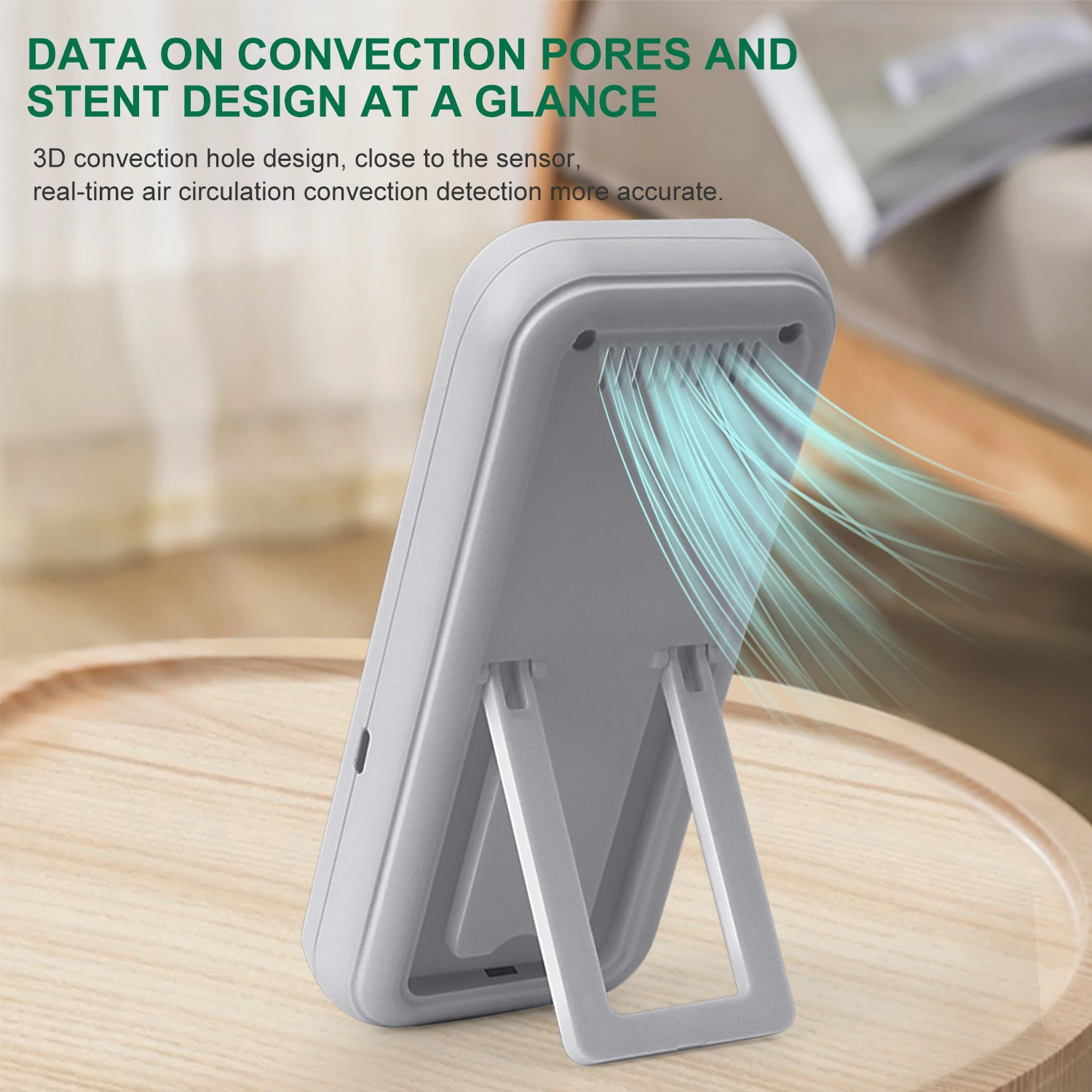 temperature and humidity Sensor Meter Gas Tester Dust Pm25 Pm10 Portable gas detectors TFT air quality monitor accurate