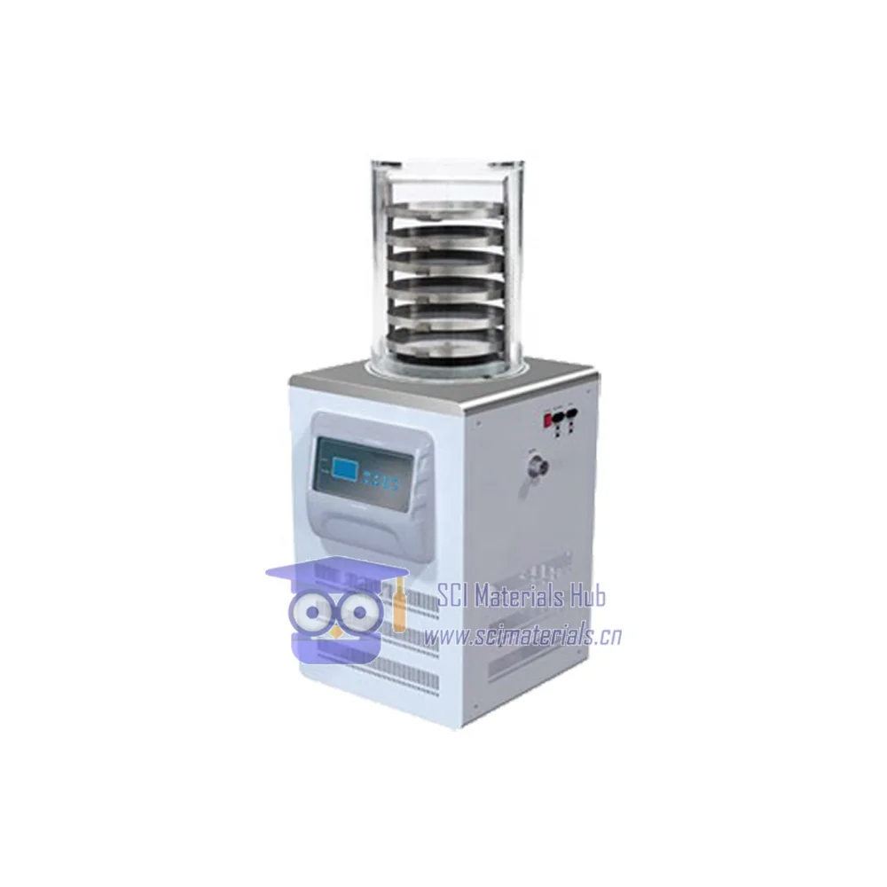Laboratory Vertical Standard Freeze Dryer (Series C) / Lyophilized area 0.12~0.18 m2 / -50 degC / SCI Materials Hub