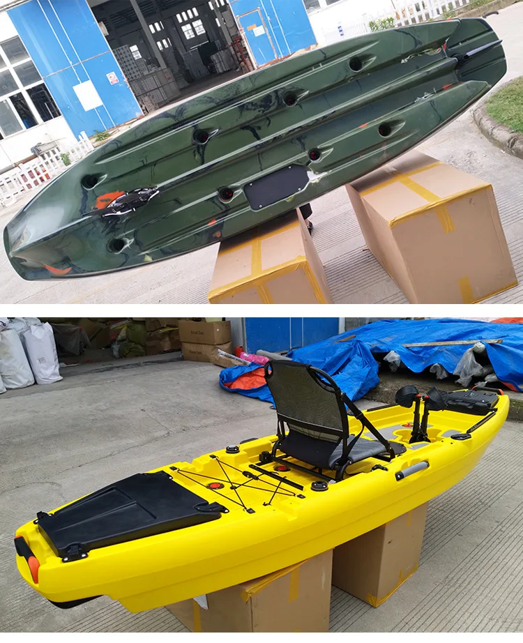Newly developed 10ft hybrid sea pedal drive fishing kayak promotion for adult