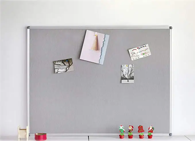 GBB-005 180*90cm aluminum frame felt bulletin boards movable bulletin boards