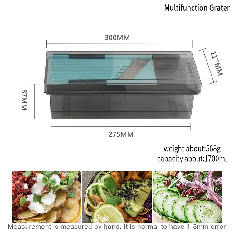 Amazon Hot Handy Manual Mandoline Garlic Nice Onion Dicer Vegetable Chopper Slicer