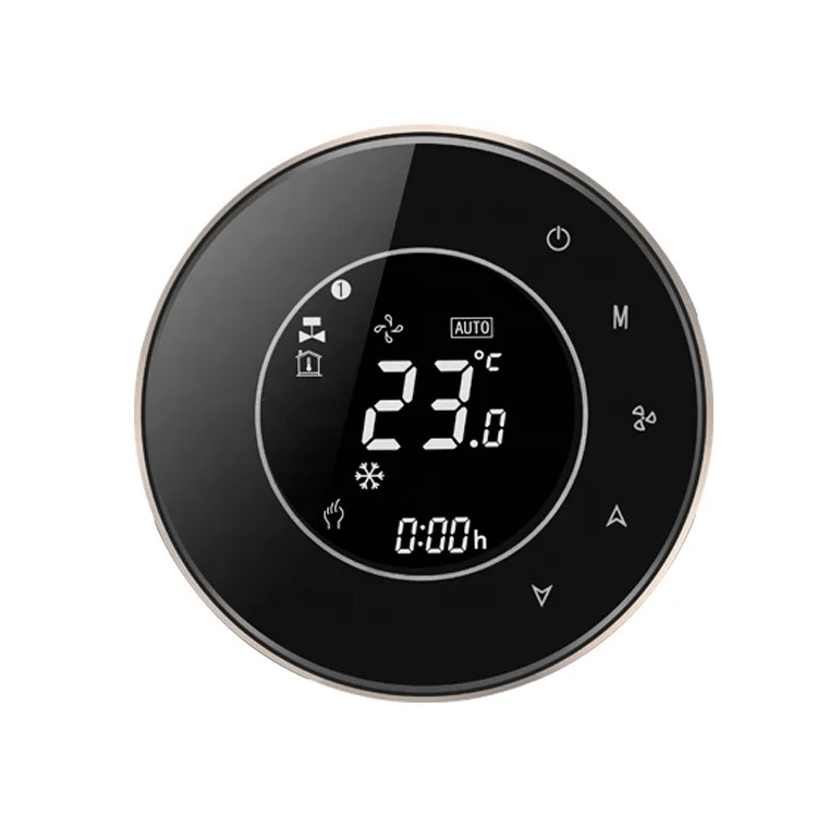 Программируемый термостат BECA OEM 0-10 В 24 110 220 цифровой Внутренний сенсорный ЖК Смарт-термостат RS485