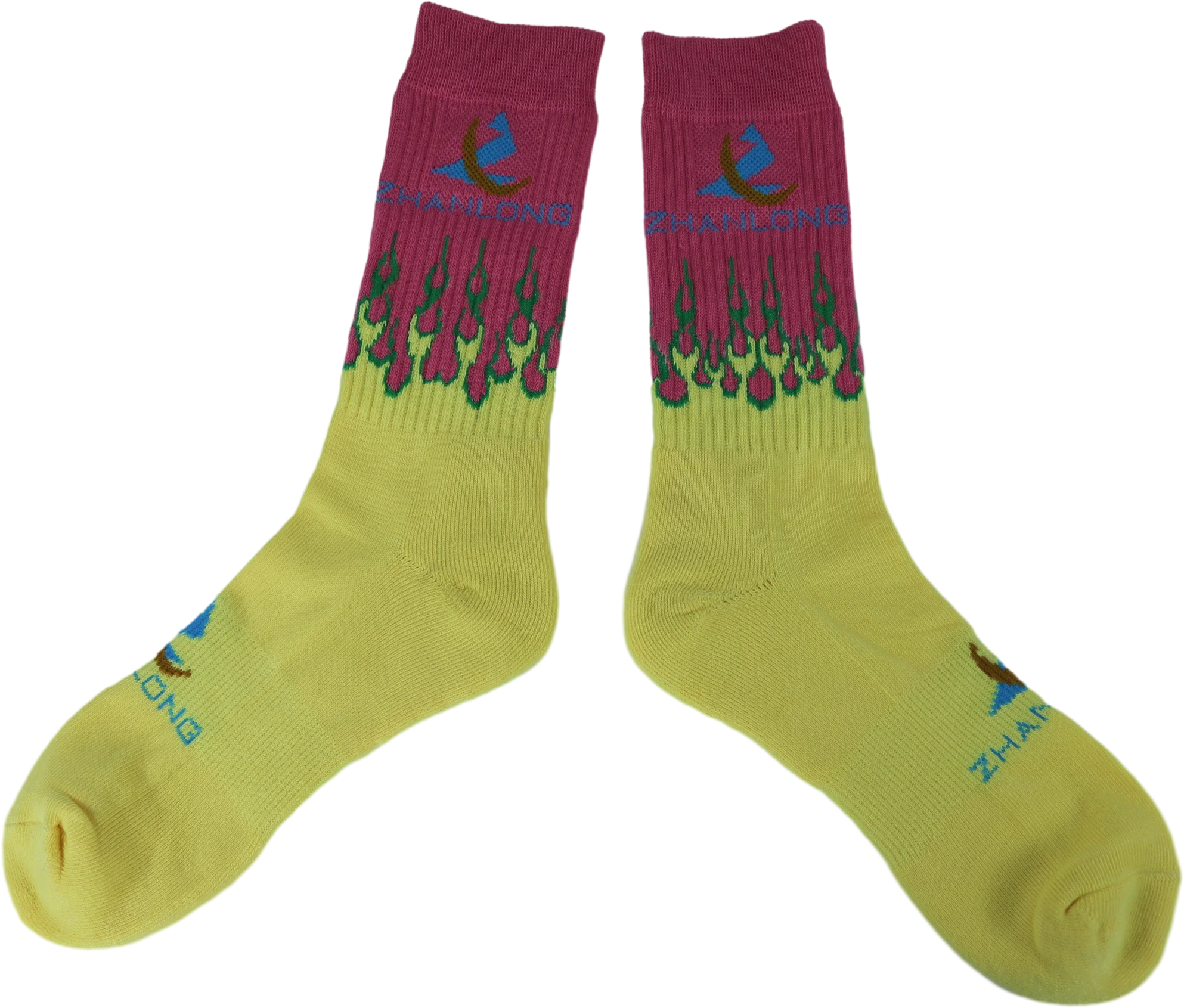 customized logo winter long socks promotional high quality 100%cotton long socks