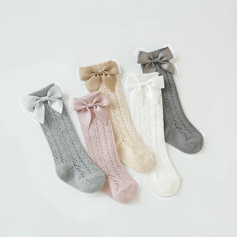
wholesale ready to ship kids summer socks infants baby girls knee high socks for toddler girls YR076 