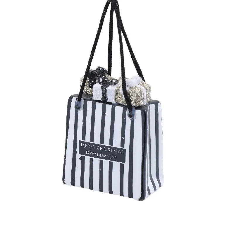 Новый дизайн рождественские стеклянные украшения товары для женщин женские сумки подвесные декоративные дома Рождественская елка