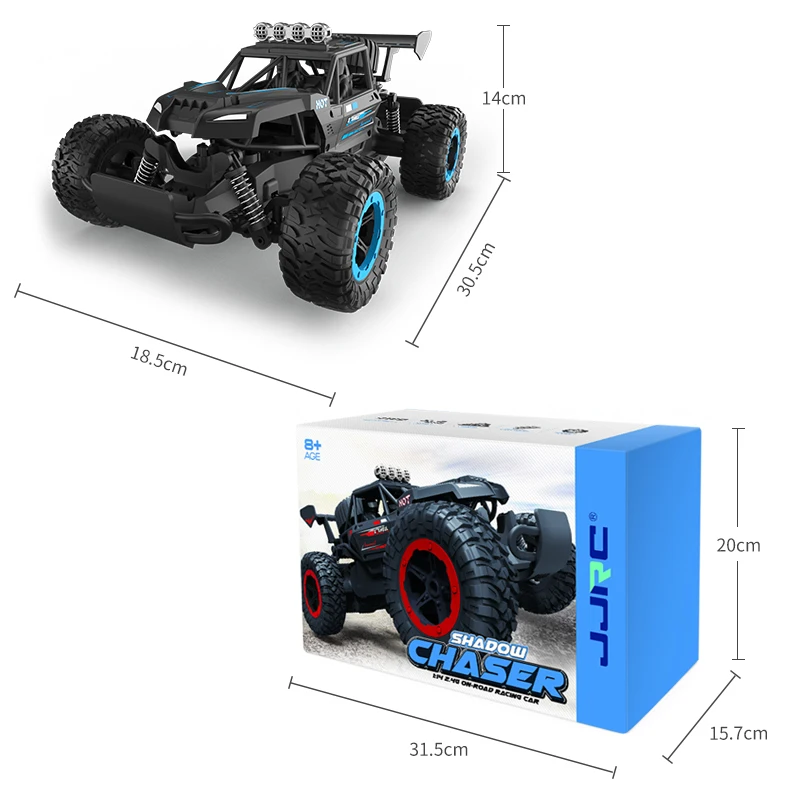 XUEREN JJRC Q102 4WD подъемный Радиоуправляемый автомобиль 2 4G внедорожник дистанционное управление гоночные трюки автомобили водонепроницаемые ударопрочные 36 км/ч модели