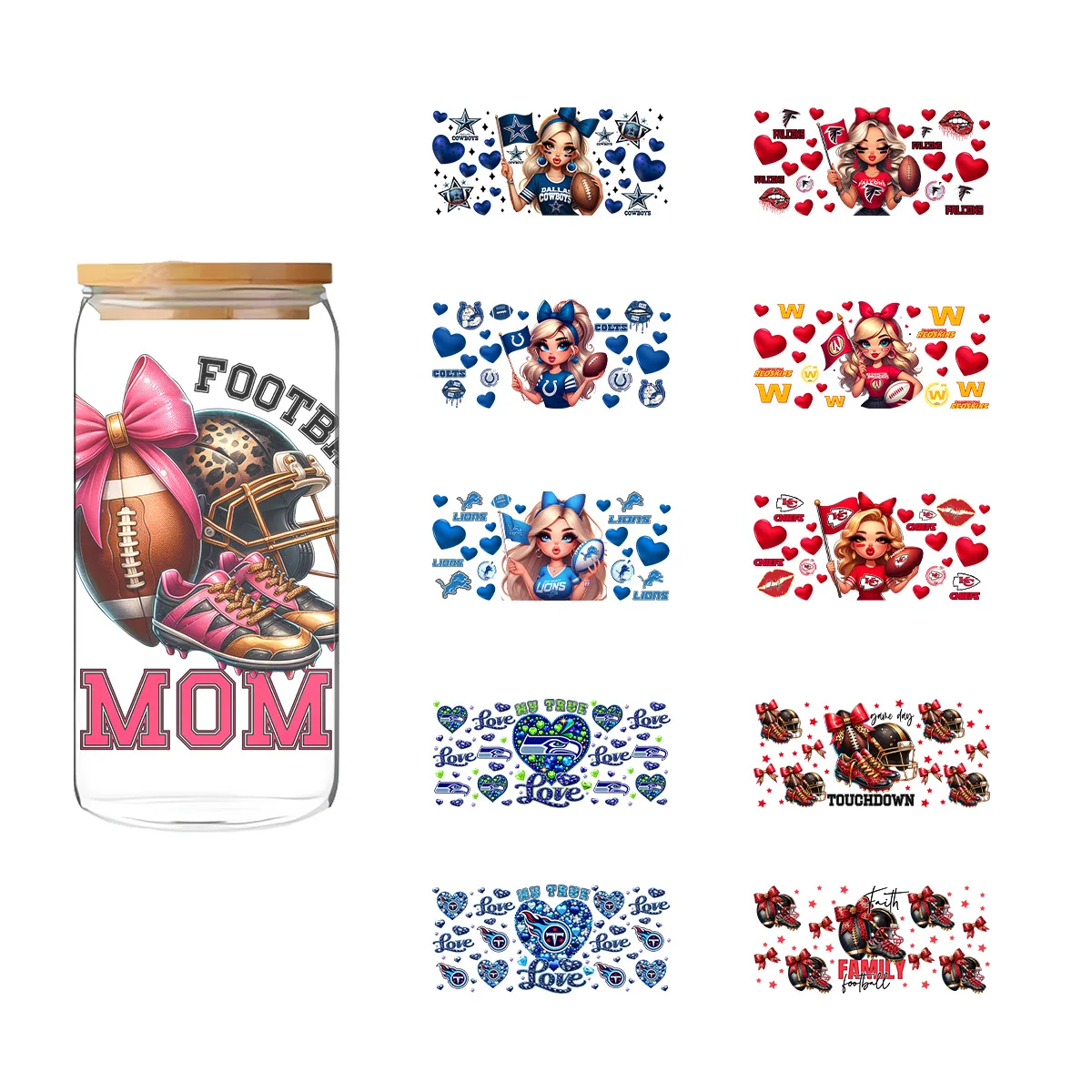 24 часа Быстрая доставка uvdtf обертывания чашки переводные наклейки на заказ этикетки прочный водонепроницаемый логотип упаковка и услуги печати