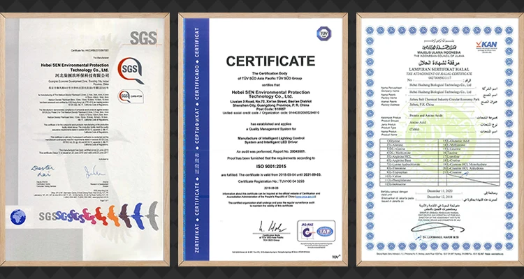 sen filter certification