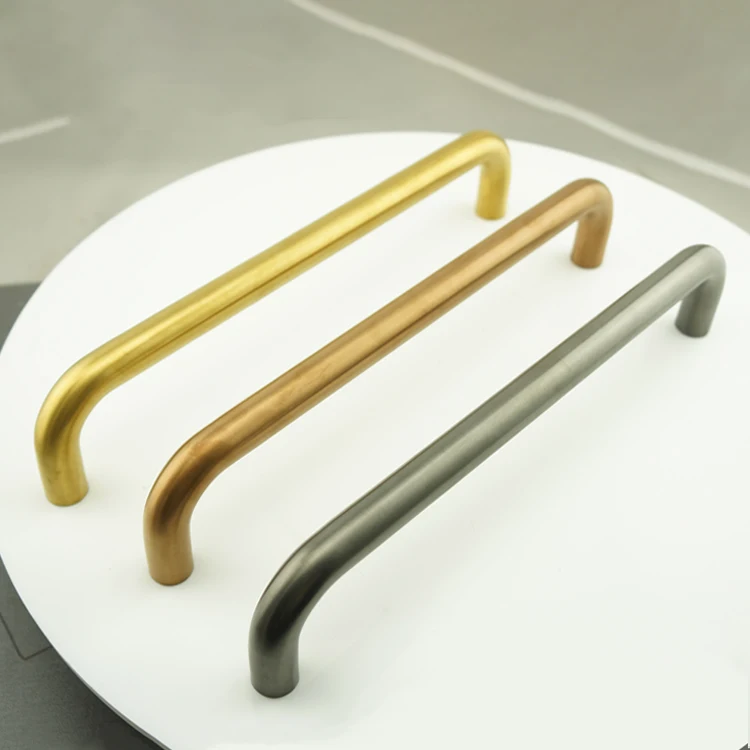 Unity High Quality stainless push and pull handle U Bar Cabinet Handle Door Long Modern Push Pull Handle