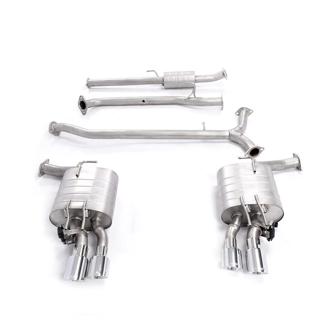 New Product Titanium Exhaust Valve Catback Exhaust Systems For Toyota Supra A90