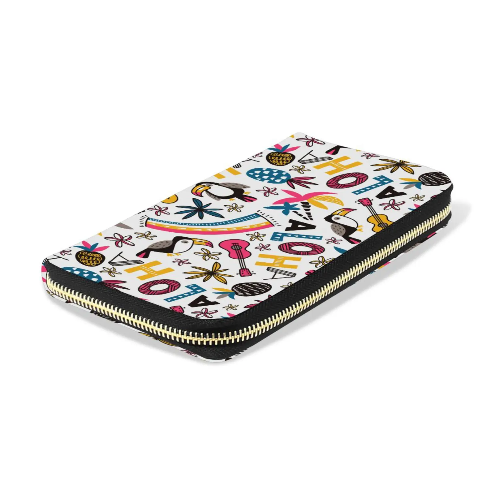 High Quality Large Capacity Leather Credit Card Holder Ladies Envelope Purse Clutch Long Wallet For Women