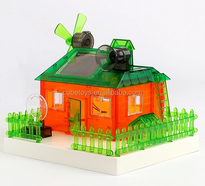 Детская пластиковая игрушка для дома на солнечной батарее с подсветкой и голосом