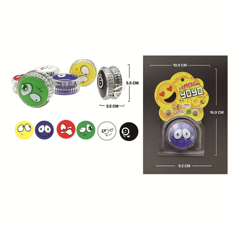 Multicolor Mixed plastic innovative children yoyo professional