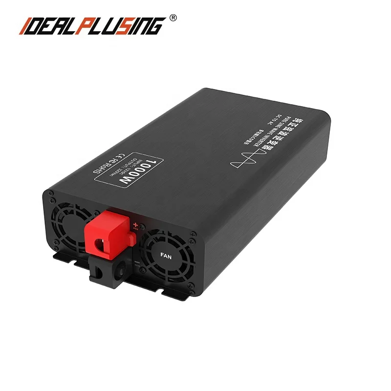  Фабрика 1000W солнечный инвертор 12В/24В/48В 60В 72В постоянного тока ac Чистая Синусоидальная волна инвертирующий усилитель мощности