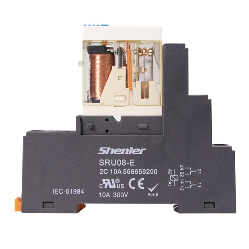 Shenler RFT2CO110LT+SRU08-E New model custom logo industrial temperature control relay