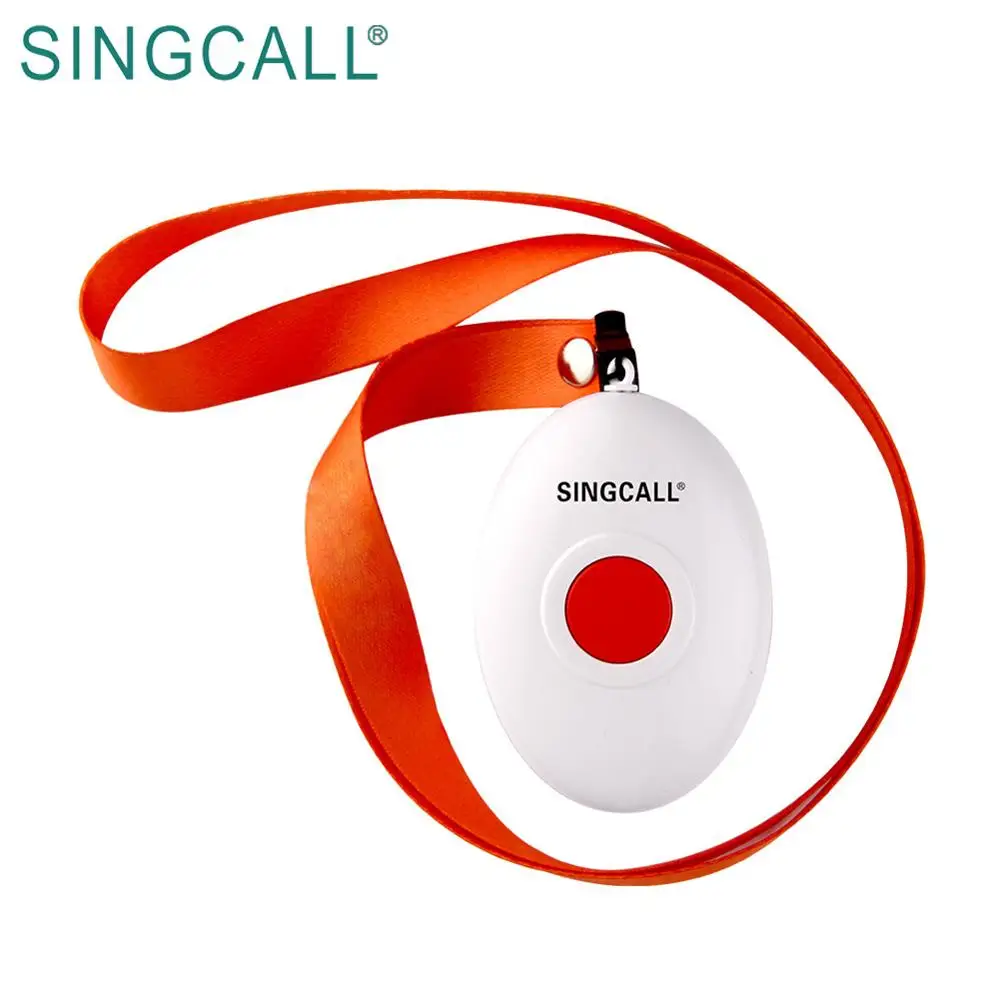 SINGCALL Hanging Buttons Hospital Call Buzzer Dystem for Elderly
