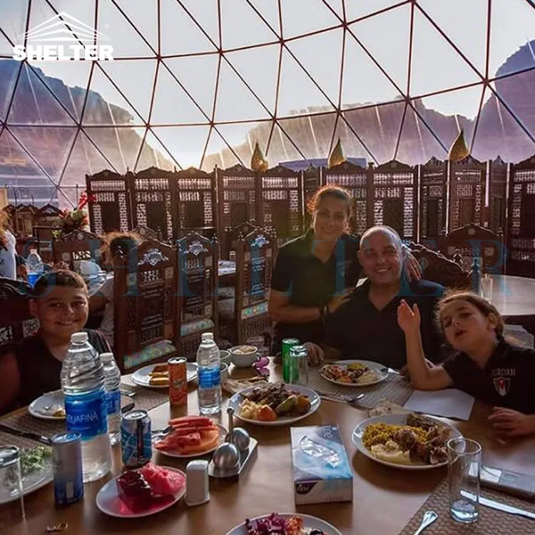 Luxe Outdoor Dome Tenten voor Evenementen Outdoor Geodetische Koepel geodetic Event Dome