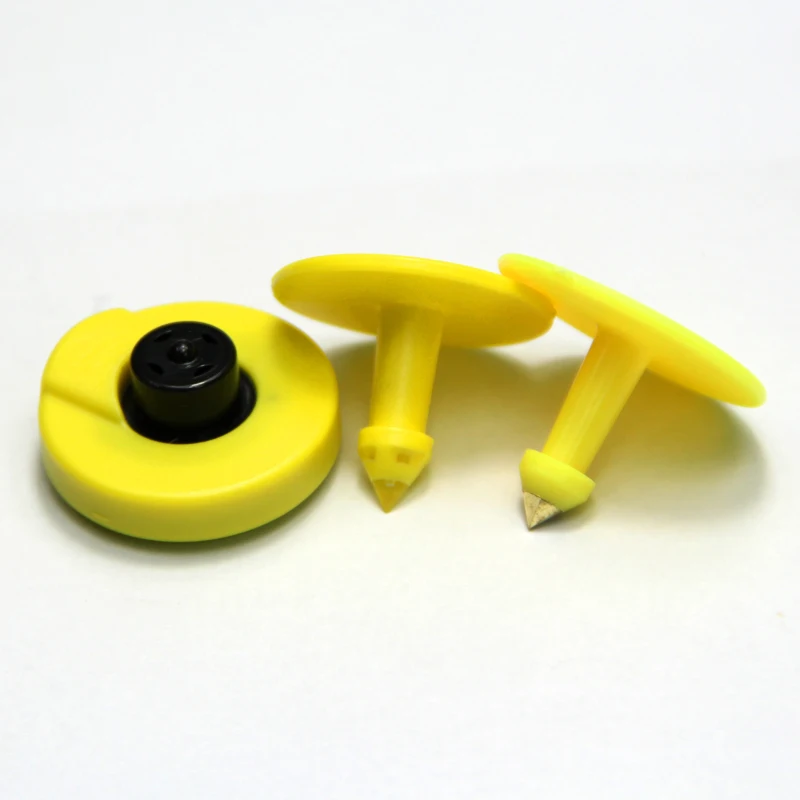 
 Круглый Размер RFID 134,2 кГц RFID Ушная бирка для животных FDX-B ТПУ овец свинья корова скота  