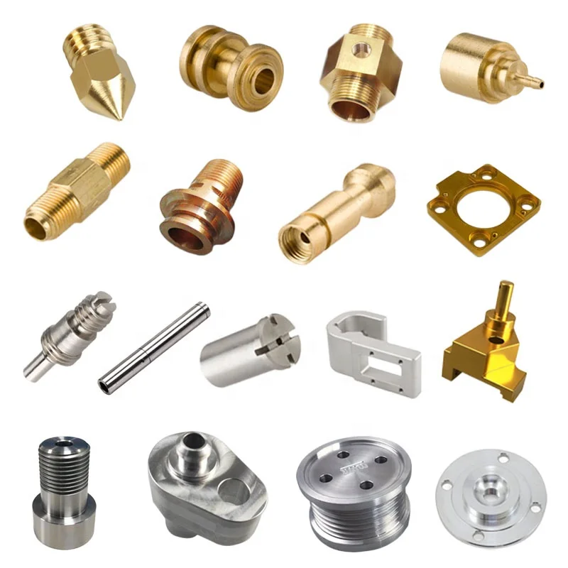 custom precision cnc machining service prototype fabrication parts metal steel brass titanium aluminum cnc machining service