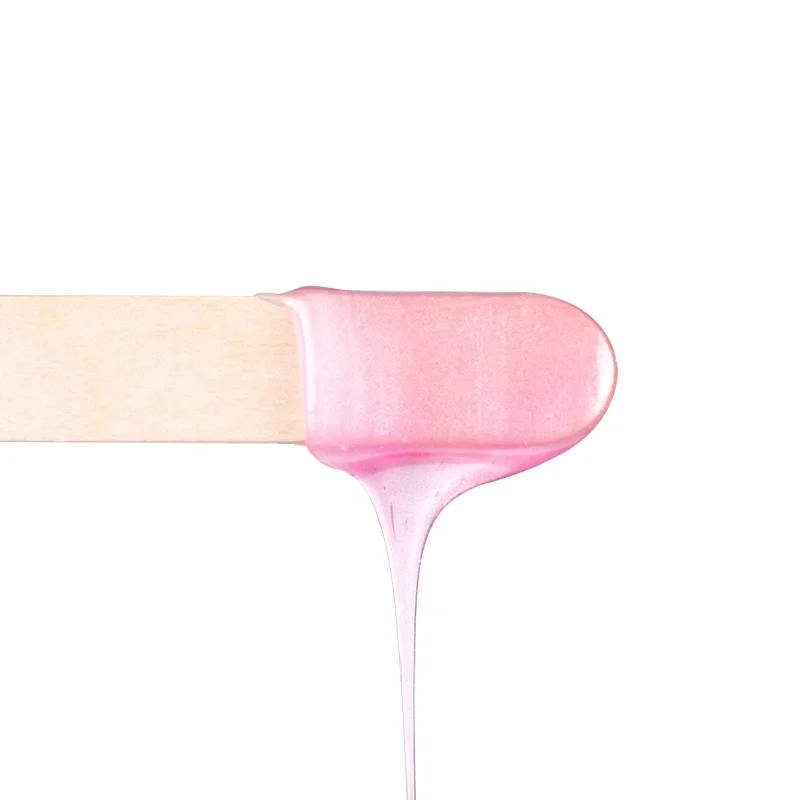 Pink Rose Scented Hard Wax Beans 1KG Rosin-Free Shiny Depilatory Wax Hair Removal Wax Beads 2.2lb