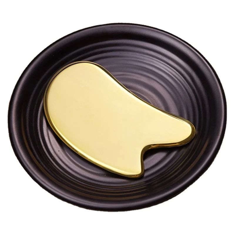 100% Copper Guasha Tool Solid Brass Scraping Board  Traditional Chinese medicine scrapping physiotherapy