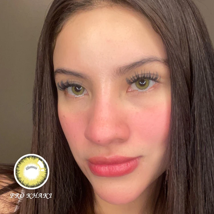 Accept customization nice charming color Meetone Pro crystal korea quality yearly soft eye cosmetic colored contact lenses