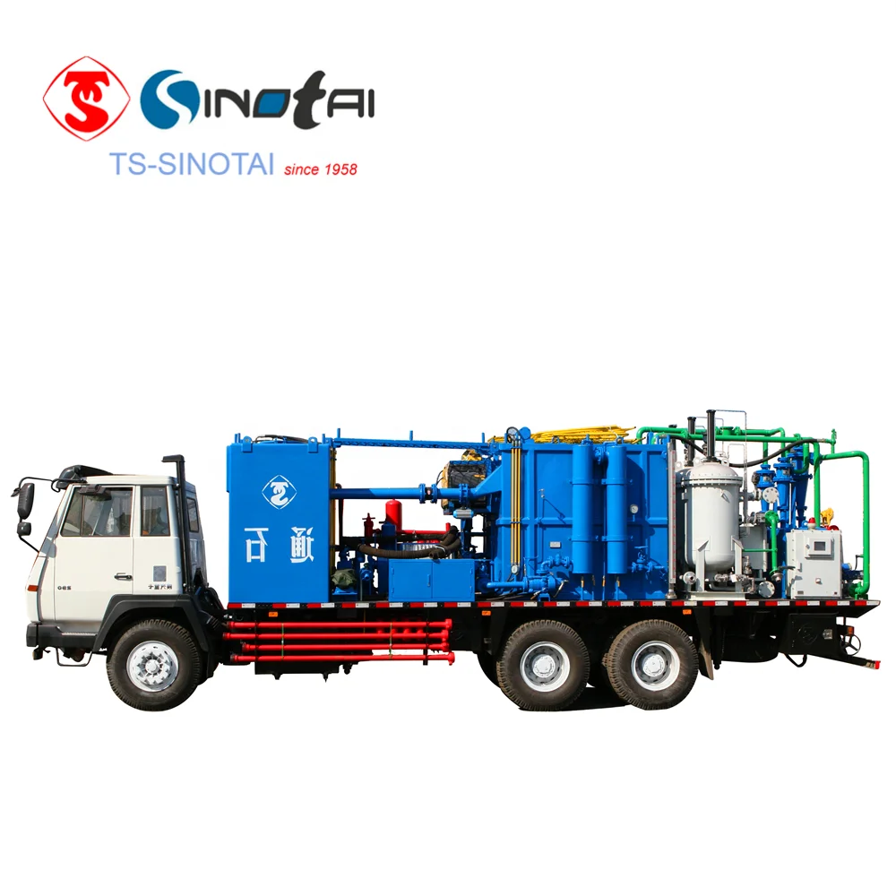 Environmental Friendly! for oilfield well flushing! Truck-mounted Flushing Truck