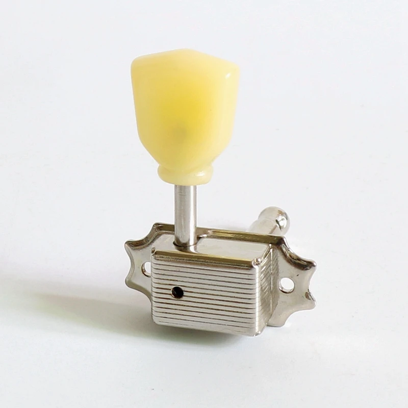 Kulson стиль 3 + кремовая ручка винтажная lp гитарная машина головки для 8 мм тюнер отверстия оптовая продажа гитарные металлические детали