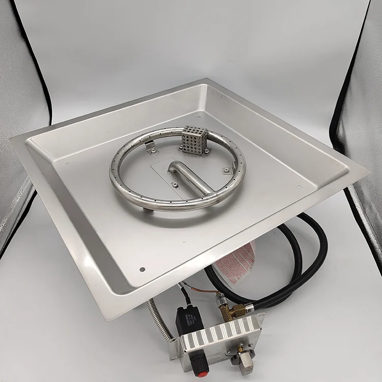 Stainless Steel Brazier Outdoor Fire Bowl Fire Pit Burner Customized Size High Quality Gas fire pit kit