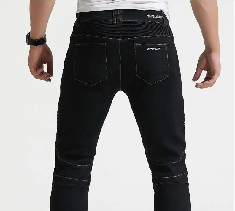 
New pants Motorcycle Pants Men Moto Jeans Protective Gear Riding Touring Motorbike Trousers 