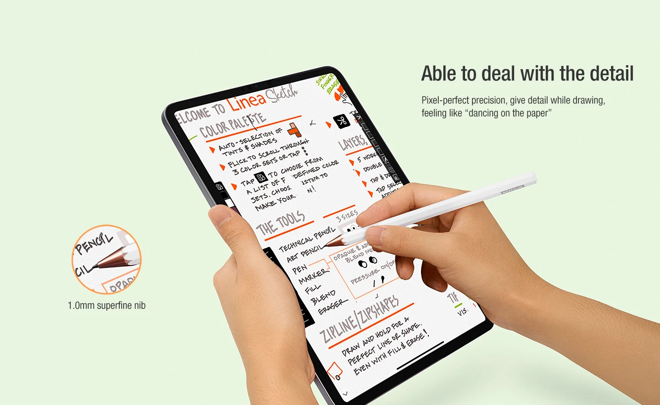  Nillkin емкостный стилус сенсорный экран для ipad 1 0 мм перо активный