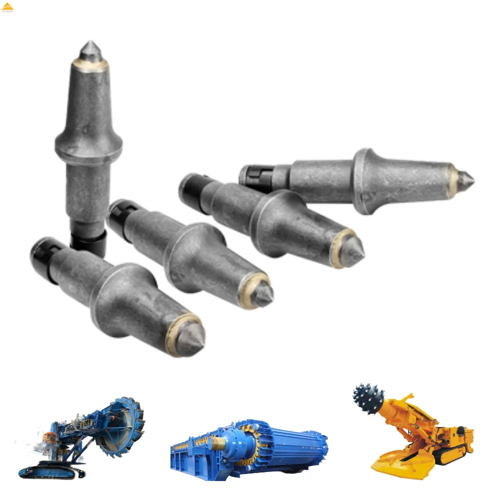 Mining Drilling Bit Excavator Crusher Rock Cutting Trencher Machine Rotary Wheel Drum Cutter For Digging Construction Machinery