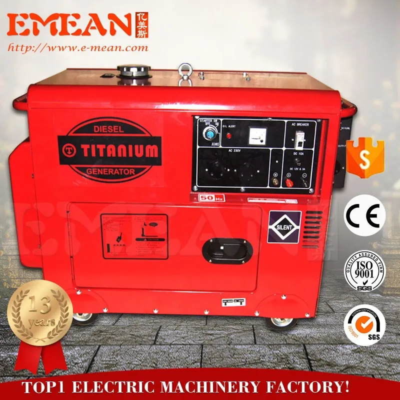 6kv 7kv 7000 watt 7.5kw 3 phase silent high voltage diesel generator diesel silent 7 kw 7000w 6k