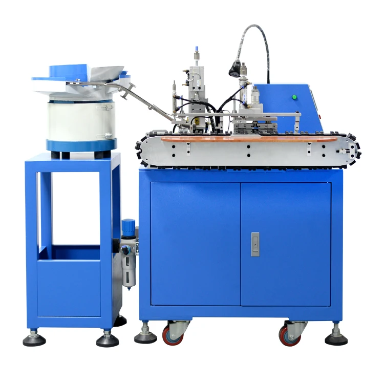 full automatic usb date cable wire cutting straighten stripping peeling and soldering  machine