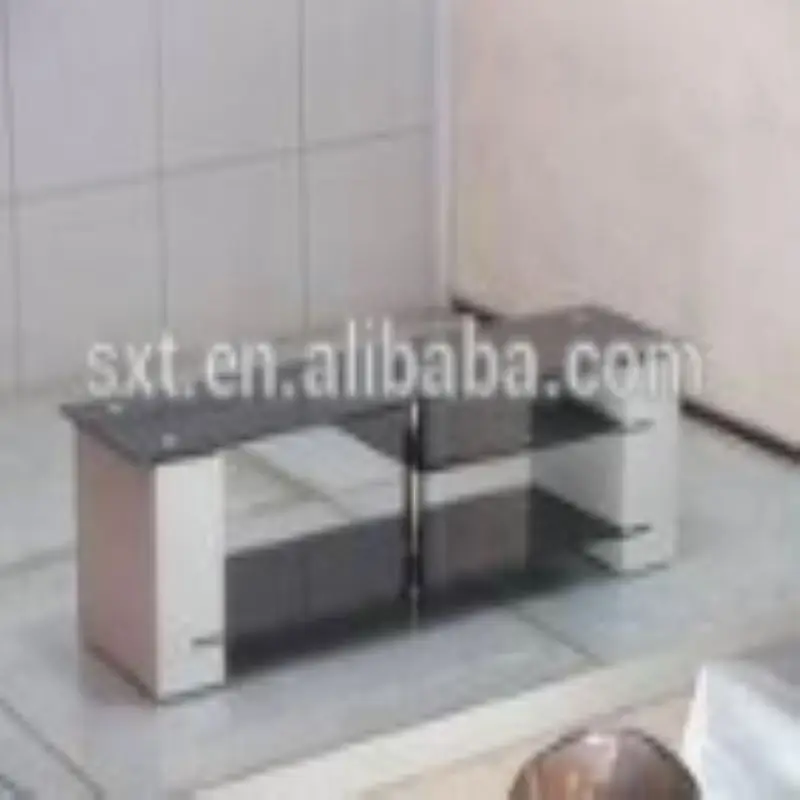 2015 гостиная дешевый современный стеклянный ЖК-телевизор стенд