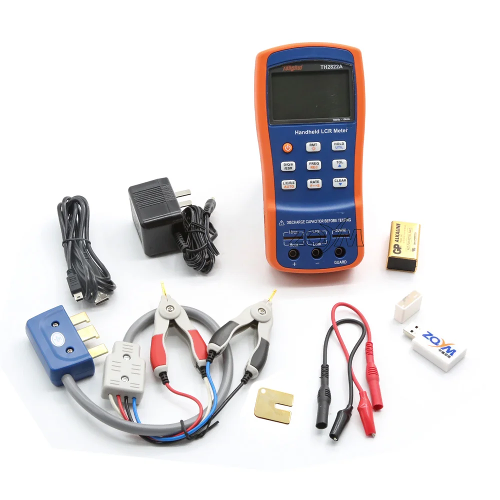 Powerful handheld LCR digital bridge and inductance meter for common rail injector testing