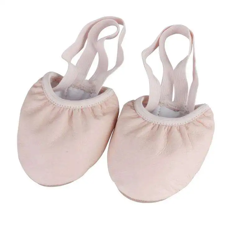 High Quality Manufacturer leather Half Sole Jazz Ballet Dance Shoe Turning Shoes