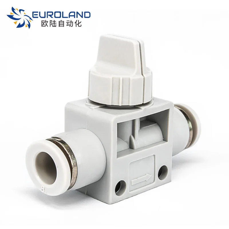 Inline Flow Control Hand Valves Pneumatic Fittings Air Fitting Pneumatic