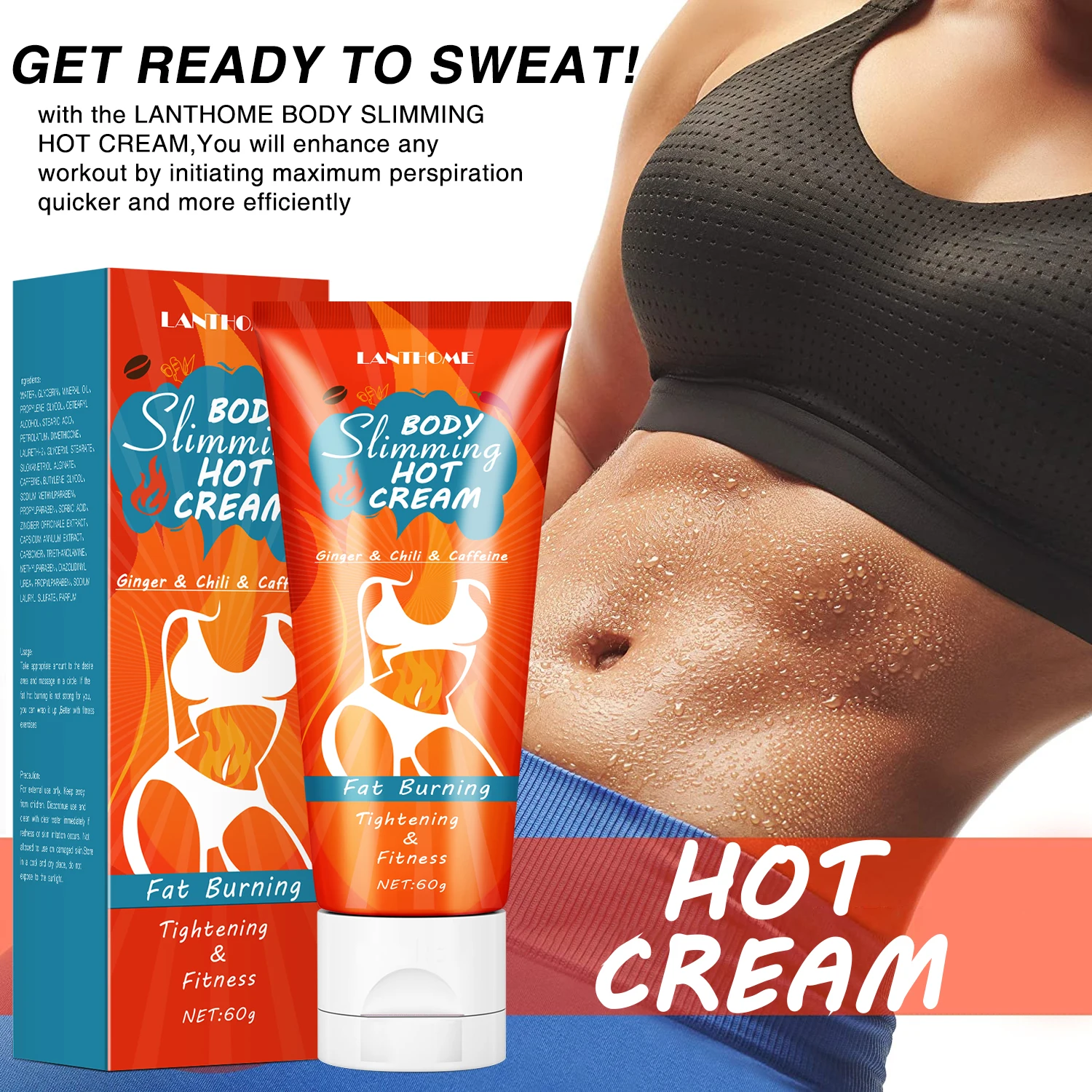 Body Side Effects Best for Tummy Organic Flat Belly Private Label Slimming Cream