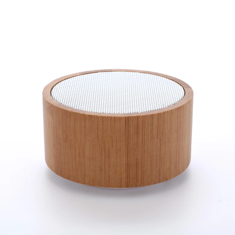 
Stereo bamboo wireless Speaker Portable Music Mini Speaker 