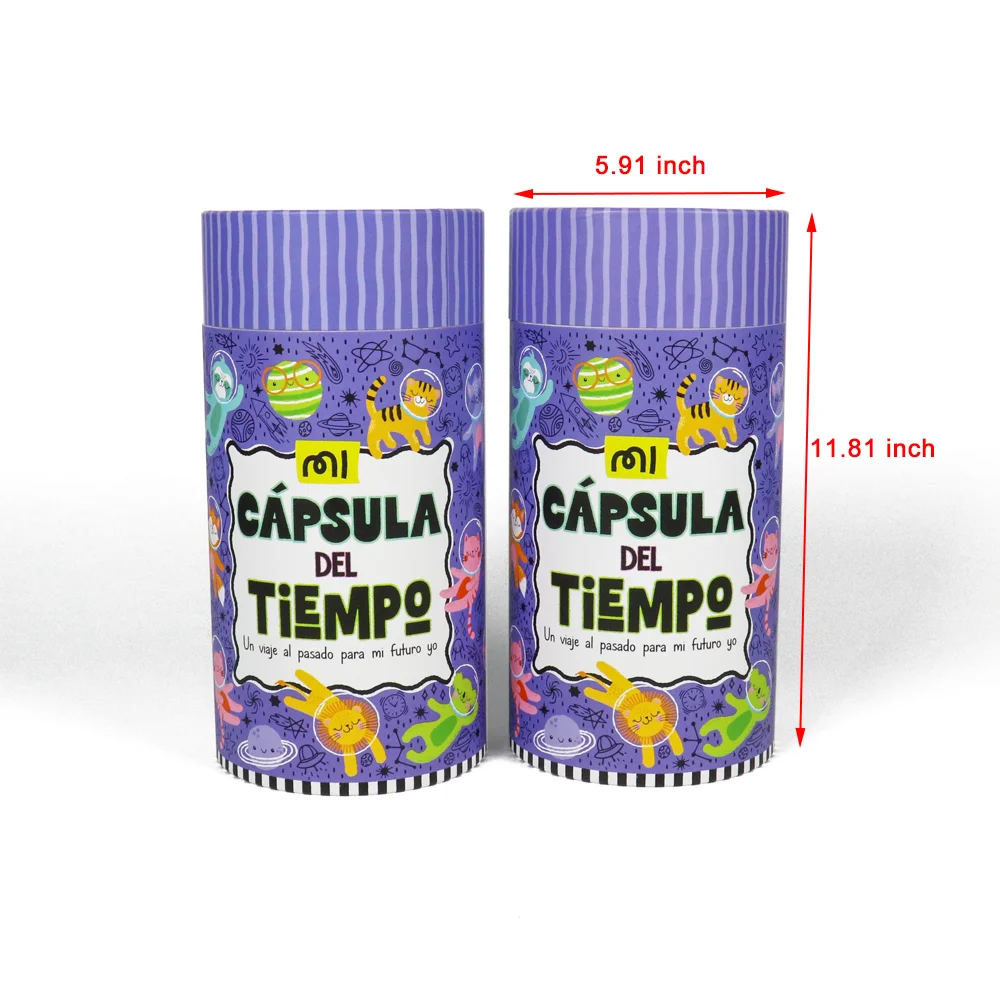 Biodegradable Eco Friendly Shampoo Conditioner Tube Packaging Box Cosmetic Skincare Perfume Cylinder Cardboard Box Paper Tube