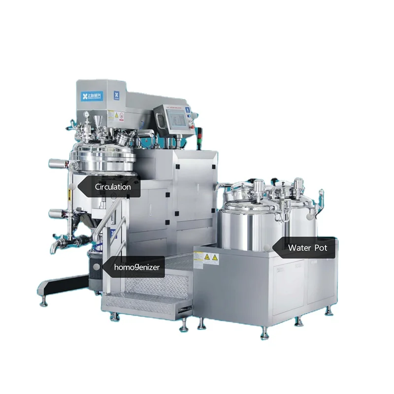 Shanghai Chasing cosmetics Cream Homogenizing machine/stainless steel mixing tank