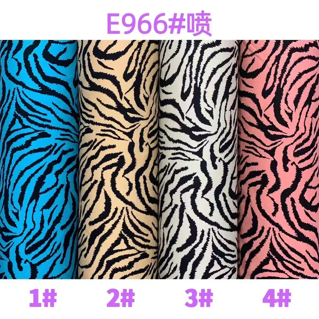 Ready goos woven printed colorful screen printing 100%rayon challis fabric for women dress