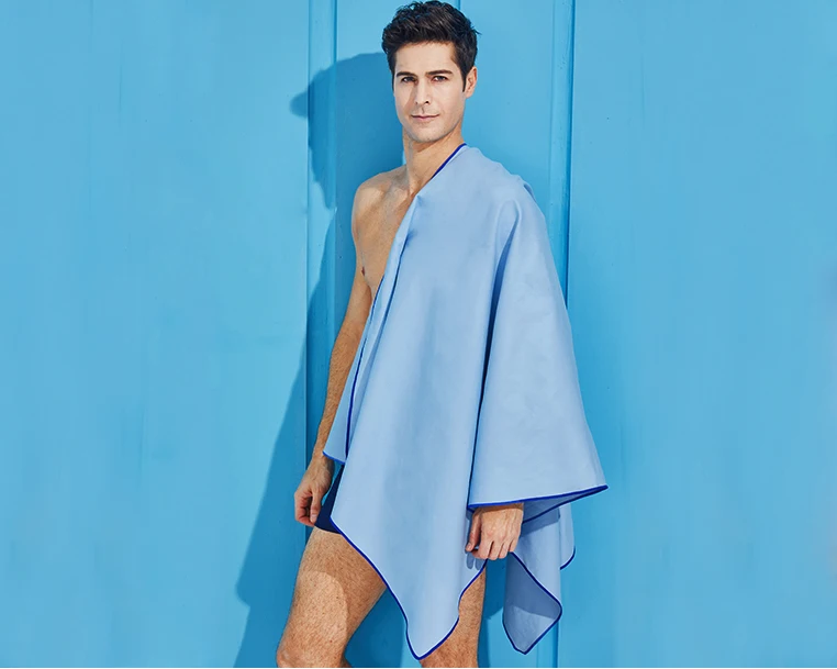 100% RPET Custom Logo Outdoors Recycled Camping Gym Towel with bag Fast Drying Lightweight Quick Dry Travel Towel Sport Towel