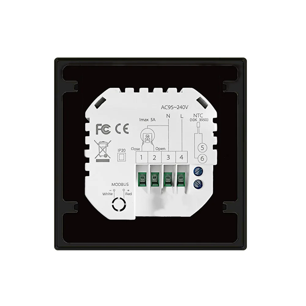 Underfloor Heating Wifi Thermostat 5A/16A for Electric Floor Heating/Water/Gas Boiler Touch Screen Temperature Controller