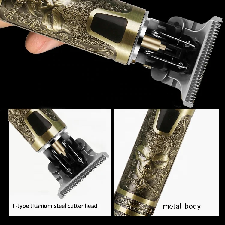 Профессиональные электрические принадлежности для стрижки волос перезаряжаемая электрическая бритва мужские беспроводные инструменты