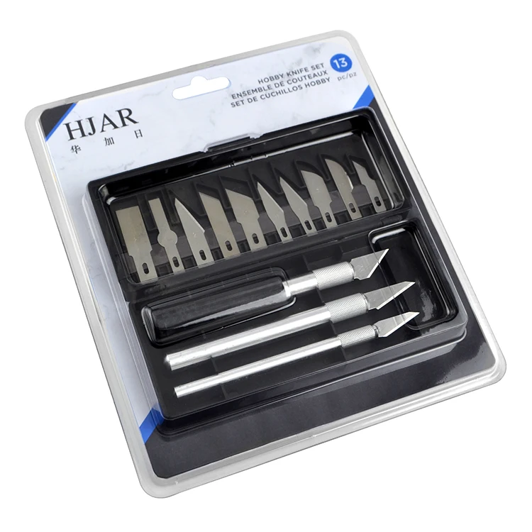 13pc Blister Packaging Hobby Knife Set Craft Knife Set