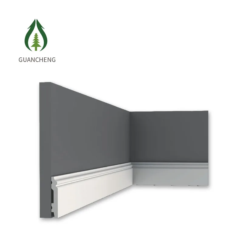 71*11mm Width Waterproof PS 3D Model Skirting Board Protectors Pvc Skirting Board Flooring Accessories GC1091